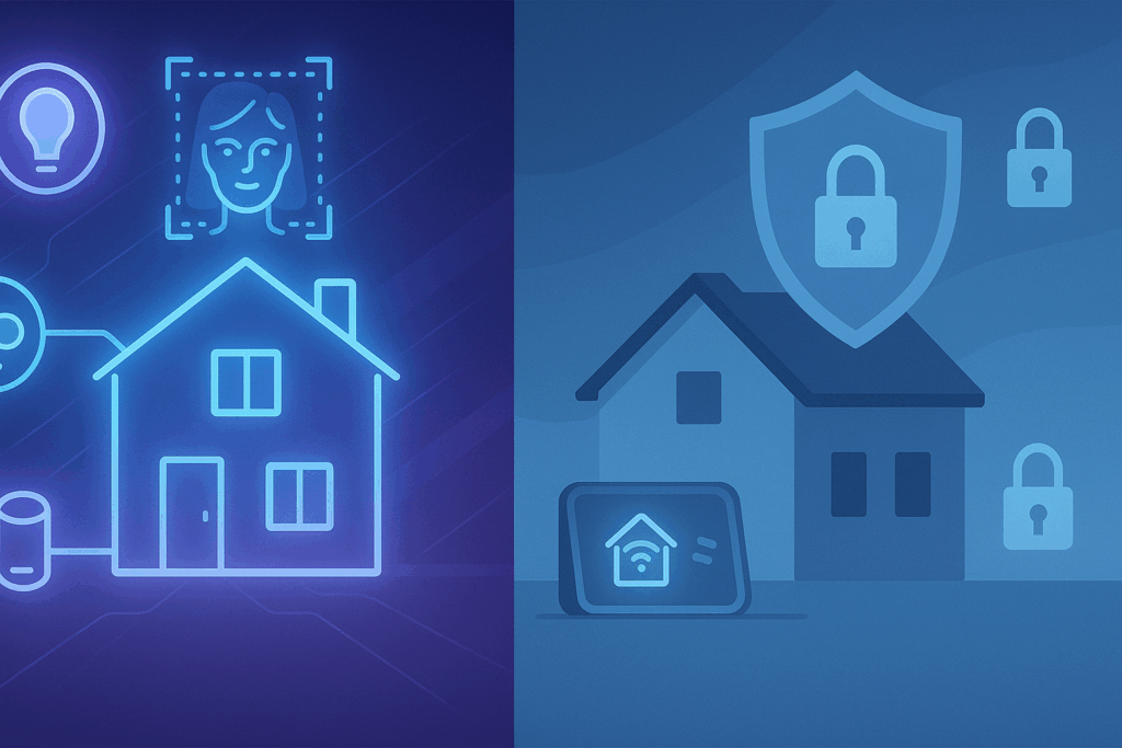 The Best Smart Home Hubs (2025 Guide): 3 Futuristic meets secure aesthetic