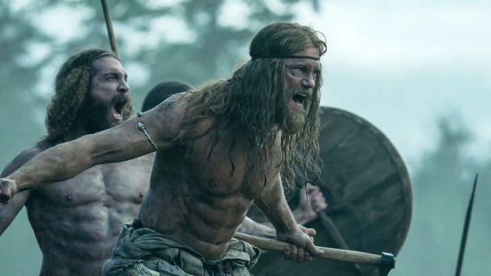 Battle of three warriors in Northman.