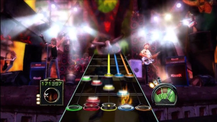 Through Fire and the Flames Song in Guitar Hero 3.