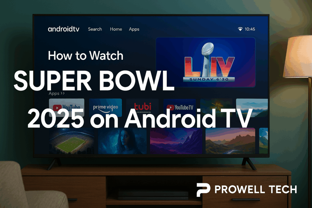 How to Watch Super Bowl 2025 on Android TV 1 How to Watch Super Bowl 2025 on Android TV