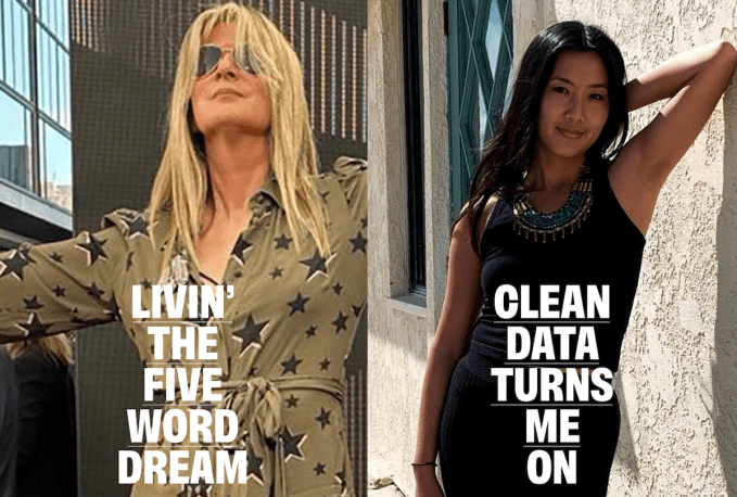 Meet Lovejack, to find love by using just five words designed for users 1 Lovejack co-founder Julia Lestage and Lisa The