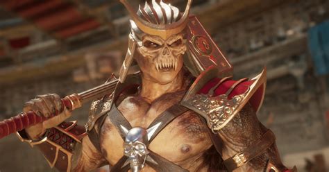Shao Kahn Skoling in Mortal Kombat 9.