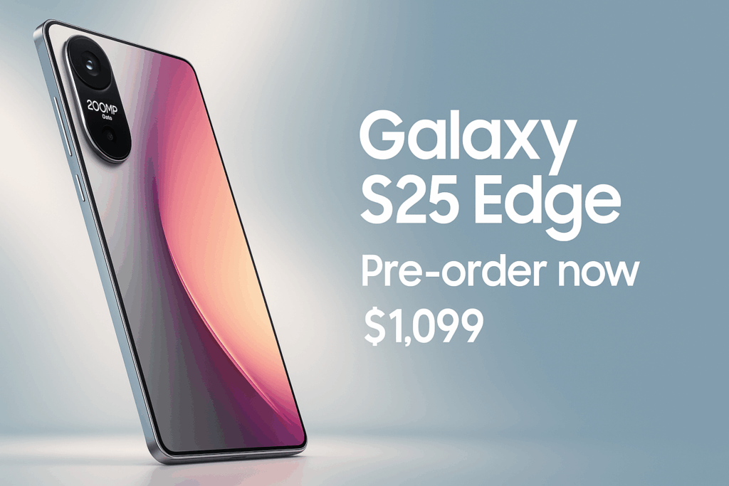 Samsung’s Ultra-Thin Galaxy S25 Edge Goes on Sale 2 Samsung’s Ultra-Thin Galaxy S25 Edge Goes on Sale