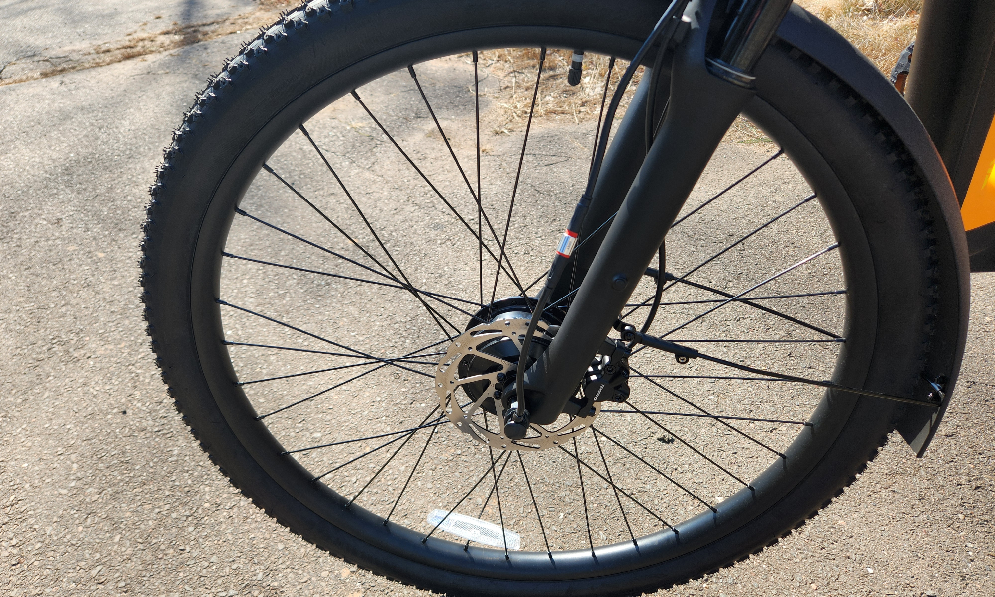 The Urtopia Fusion GT's front hub motor is only engage in Turbo mode.