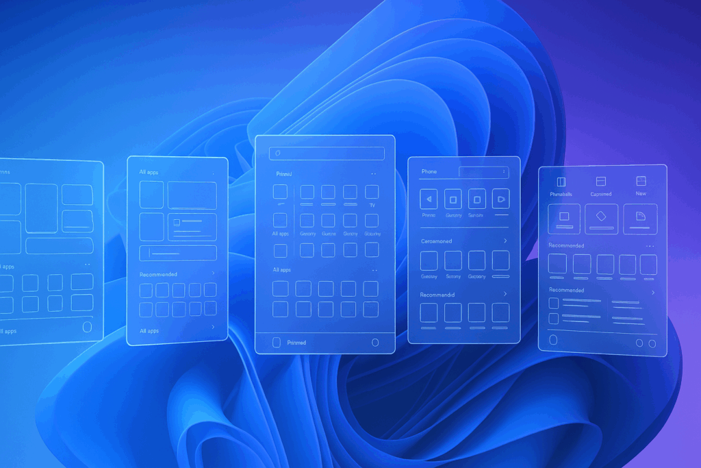 Windows 11 Start Menu Redesign