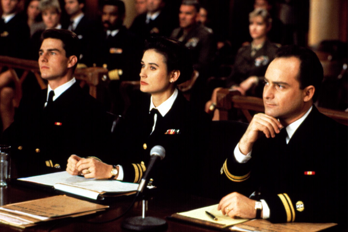Tom Cruise, Unstoppable: 10 Essential Films — And Where to Stream Them Right Now 10 Tom Cruise, Demi Moore, and Kevin Pollak in A Few Good Men.