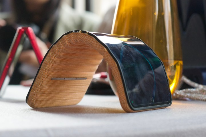 5 things that can change smartphones forever in 2025 3 Motorola's concept folding phone sat on a table.