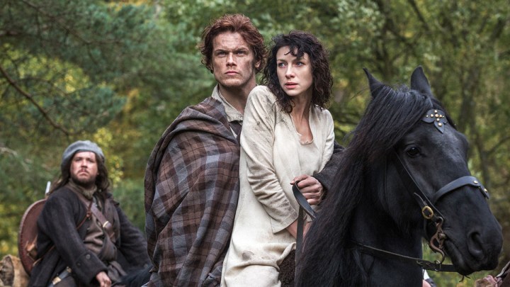 5 Great Netflix New Year's Show 5 Sam Hugan and Catron Children at Outlander.