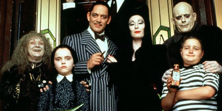 5 great comedy movies to see New Year's Day 6 A family is in the Addams family.