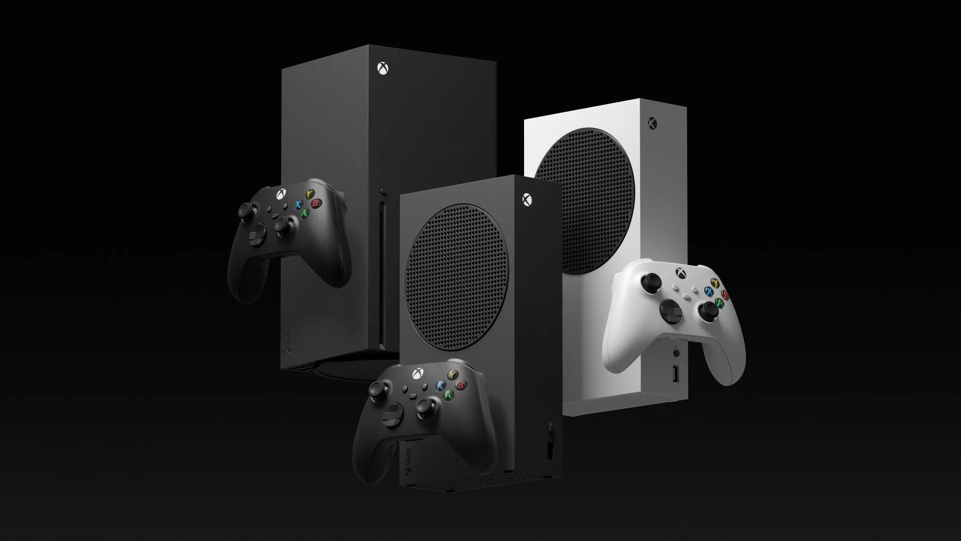 Beyond the Hype: The Real Best-Selling Games on Every Console 21 An Xbox Series X sits next to both Series S models.