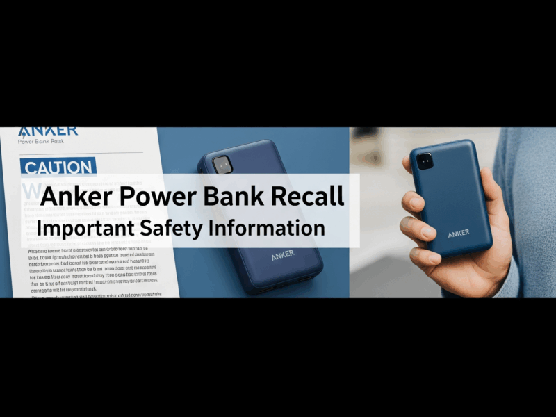 Anker Recalls Over 1 Million Power Banks