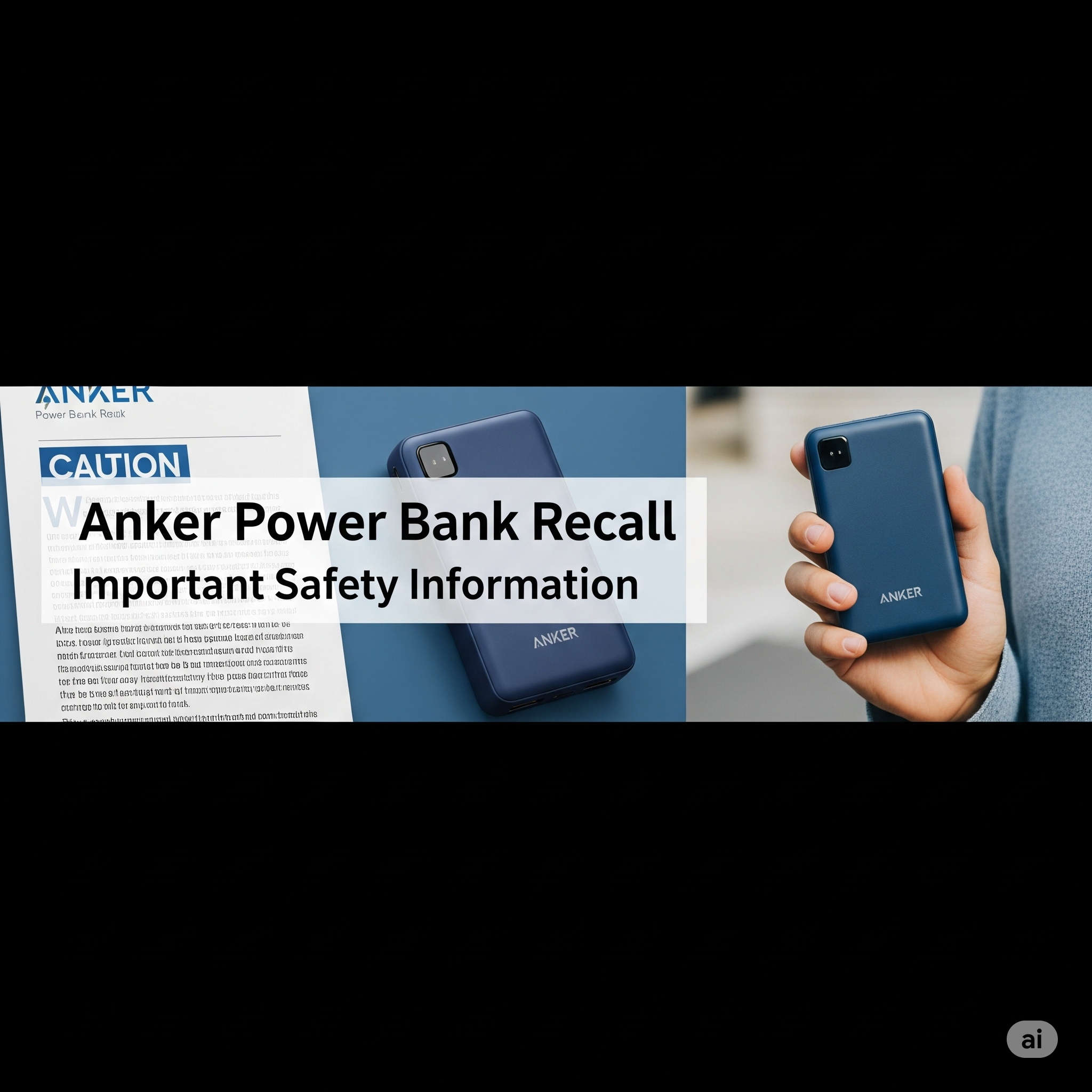 Anker Recalls Over 1 Million Power Banks Due to Fire Risk 1 Anker Recalls Over 1 Million Power Banks