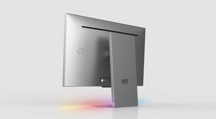 Samsung blew me with its 3D gaming monitor prototype last year - now, this is a real product 28 Samsung Odyssey 3D Monitor is shown from behind.