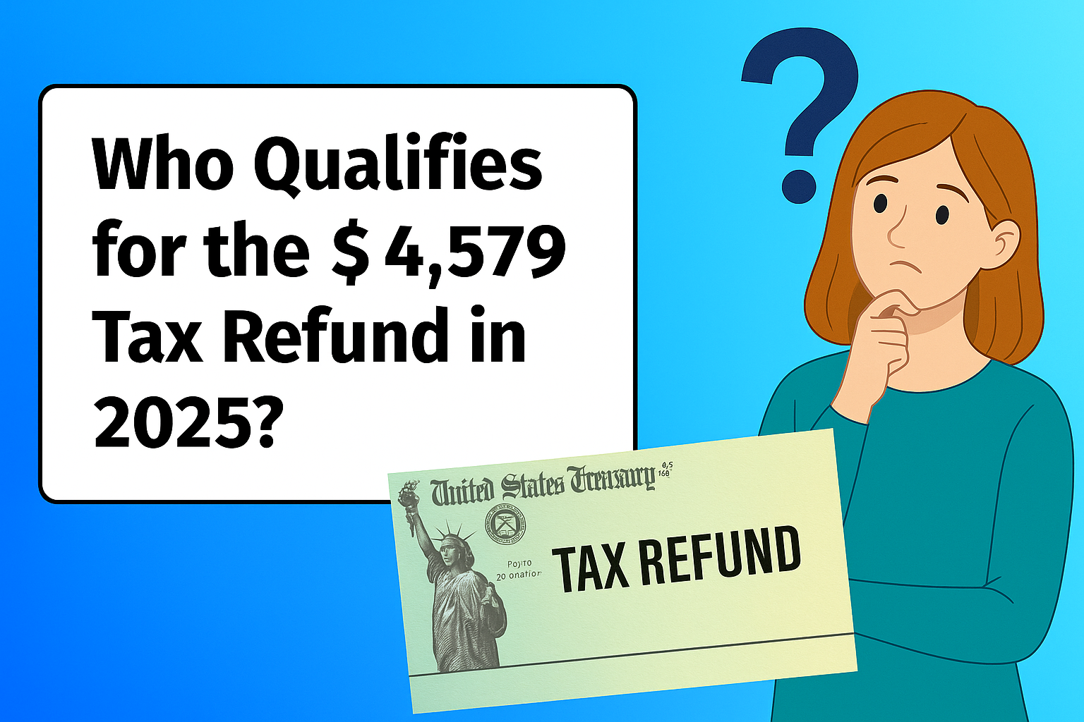 Who Qualifies for the $4,579 Tax Refund in 2025? Key IRS Updates 1 Who Qualifies for the $4,579 Tax Refund in 2025