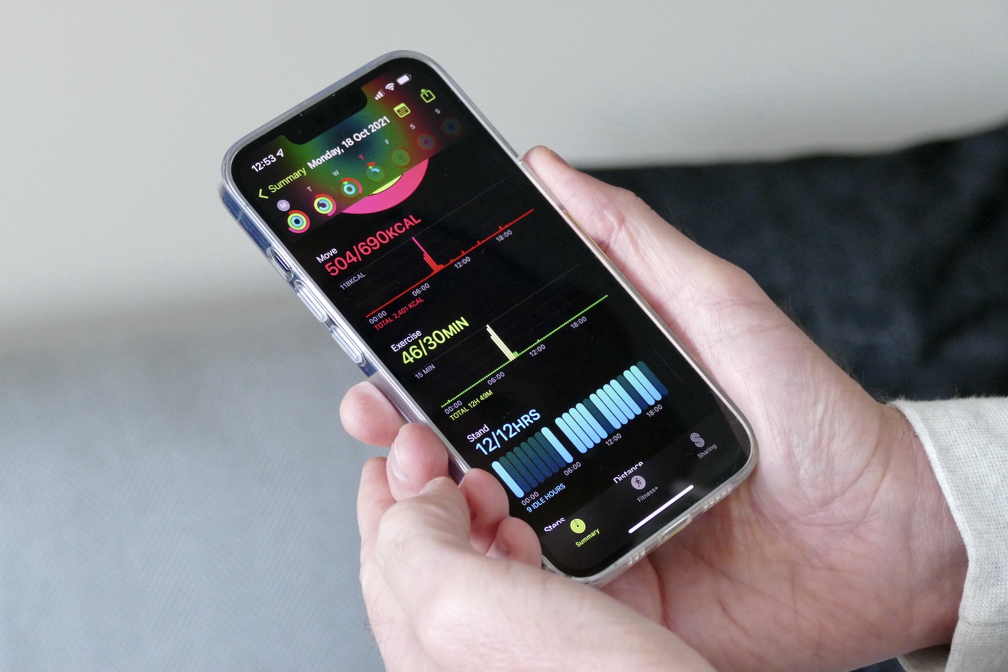 Heart disease kills most Americans every year - smartwatch can save us 6 Daily activity on Apple Health App.