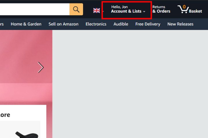Cancel of Amazon Music Unlimited.